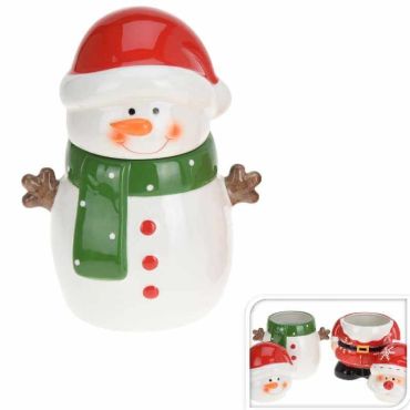 Pot de Provision - Bonhomme de Neige Pot de Provision - Bonhomme de Neige