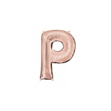 Méga Ballon Hélium - Lettre P - Rose Gold Méga Ballon Hélium - Lettre P - Rose Gold