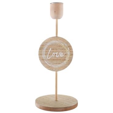 Un magnifique bougeoir en bois pour y placer vos bougies lors de votre mariage naturel | jourdefete.com Un magnifique bougeoir en bois pour y placer vos bougies lors de votre mariage naturel | jourdefete.com
