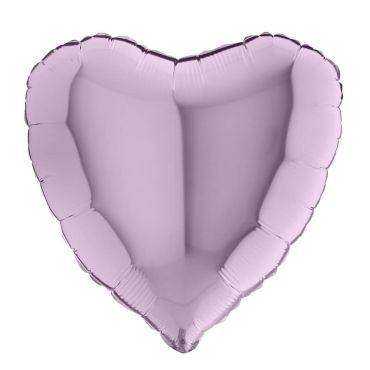ballon cœur aluminium lilas ballon cœur aluminium lilas