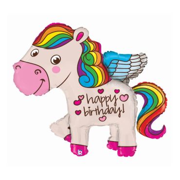 ballon aluminium licorne arc-en-ciel de 114 cm | jourdefete.com ballon aluminium licorne arc-en-ciel de 114 cm | jourdefete.com