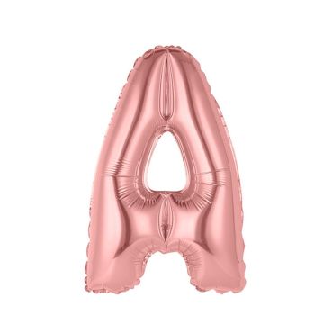 ballon métallique à air rose gold de 36 cm lettre au choix | jourdefete.com ballon métallique à air rose gold de 36 cm lettre au choix | jourdefete.com