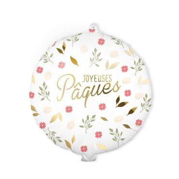 Ballon Métallique - Joyeuses Pâques | jourdefete.com Ballon Métallique - Joyeuses Pâques | jourdefete.com