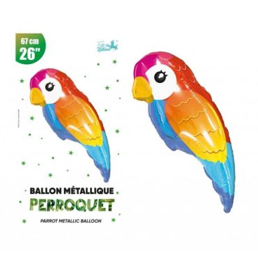 Un ballon représentant un grand perroquet pour un anniversaire pour enfant | jourdefete.com Un ballon représentant un grand perroquet pour un anniversaire pour enfant | jourdefete.com