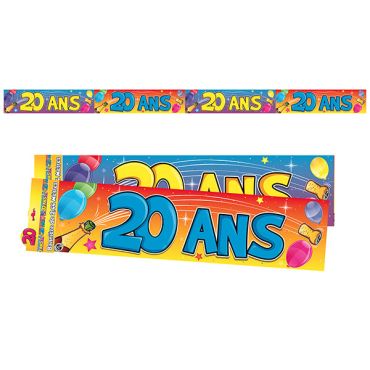 Bannière "20 ans" Bannière "20 ans"