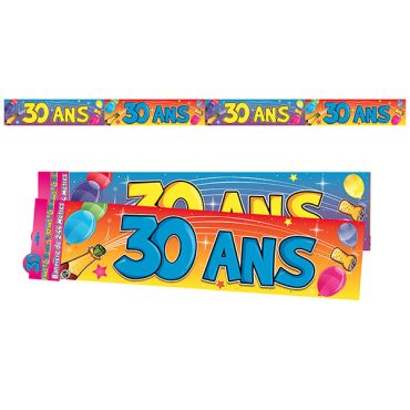Bannière "30 ans" Bannière "30 ans"