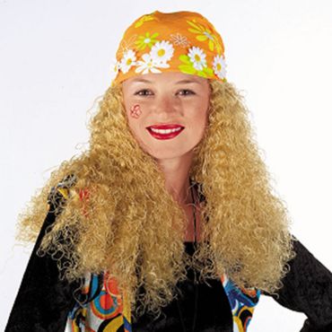 Bandana de Hippie avec 5 pâquerettes | jourdefete.com Bandana de Hippie avec 5 pâquerettes | jourdefete.com