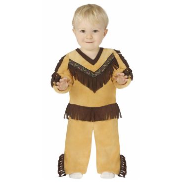Déguisement bébé style petit indien avec franges et motifs traditionnels | jourdefete.com Déguisement bébé style petit indien avec franges et motifs traditionnels | jourdefete.com