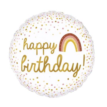 ballon rond helium happy birthday boho ballon rond helium happy birthday boho