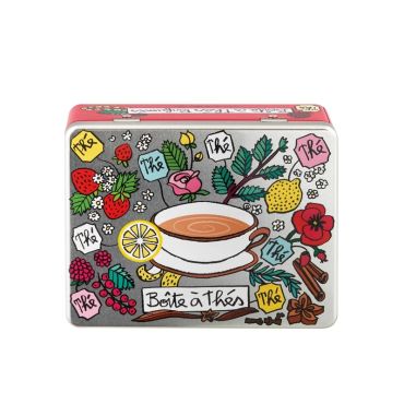 Boîte à Thés Compartimentée - Derrière La Porte