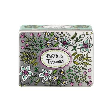 Boîte à Tisane Compartimentée - Derrière La Porte Boîte à Tisane Compartimentée - Derrière La Porte