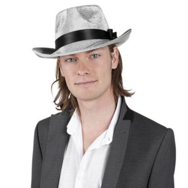 chapeau borsalino argenté chapeau borsalino argenté