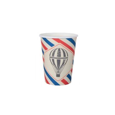 10 gobelets en carton collection bon voyage | jourdefete.com 10 gobelets en carton collection bon voyage | jourdefete.com