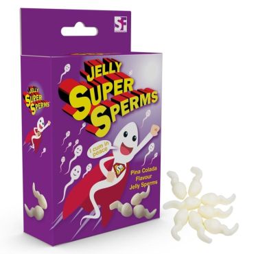 Bonbons gélifiés super spermatozoïdes à l'ananas | jourdefete.com Bonbons gélifiés super spermatozoïdes à l'ananas | jourdefete.com