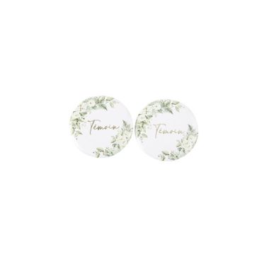 2 badges Témoin collection botanique 2 badges Témoin collection botanique