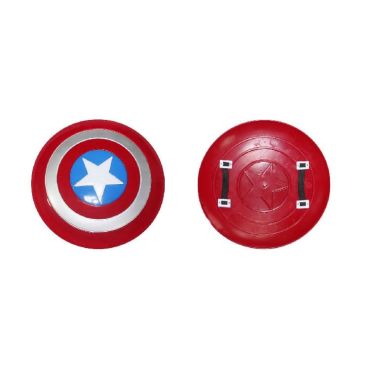 Bouclier étoile 32 cm rouge et bleu pour déguisement super-héros | jourdefete.com Bouclier étoile 32 cm rouge et bleu pour déguisement super-héros | jourdefete.com