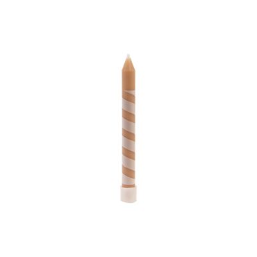 Bougies d’anniversaire torsadées beiges avec bobèches | jourdefete.com Bougies d’anniversaire torsadées beiges avec bobèches | jourdefete.com