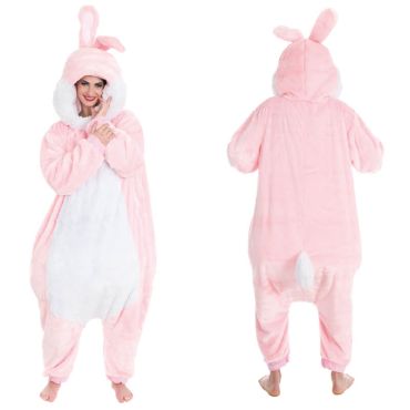 Costume Big Lapin Rose - 164 cm Costume Big Lapin Rose - 164 cm