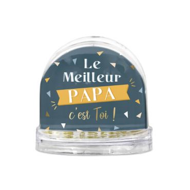 boula à neige le meilleur papa c'est toi boula à neige le meilleur papa c'est toi