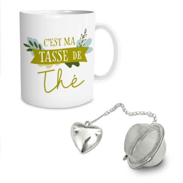 coffret mug et boule à thé | jourdefete.com coffret mug et boule à thé | jourdefete.com