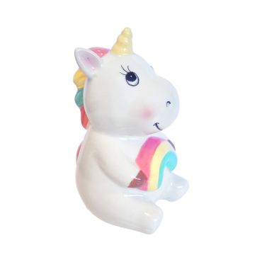 Tirelire licorne arc-en-ciel pour enfant en céramique | jourdefete.com Tirelire licorne arc-en-ciel pour enfant en céramique | jourdefete.com