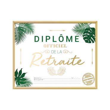 Cadre diplôme retraite | jourdefete.com Cadre diplôme retraite | jourdefete.com