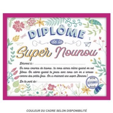 cadre-nounou-remerciement-cadeau | jourdefete.com cadre-nounou-remerciement-cadeau | jourdefete.com