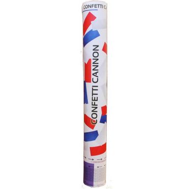 canon à confettis papier tricolore bleu blanc rouge de 40 cm | jourdefete.com canon à confettis papier tricolore bleu blanc rouge de 40 cm | jourdefete.com