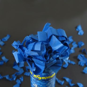 Canon à Confettis Bleu Royal 60 Cm Canon à Confettis Bleu Royal 60 Cm