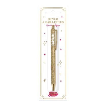 Stylo à paillettes Girls Club | jourdefete.com Stylo à paillettes Girls Club | jourdefete.com
