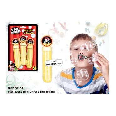 3 Tubes à Bulles Pirate 3 Tubes à Bulles Pirate