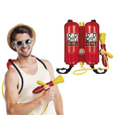 Un double extincteur pour une double ration de bière | jourdefete.com Un double extincteur pour une double ration de bière | jourdefete.com