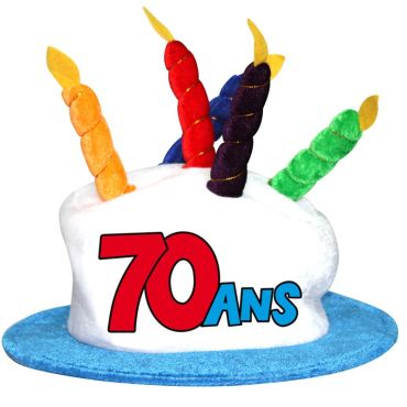 Chapeau d'Anniversaire - 70 Ans Chapeau d'Anniversaire - 70 Ans