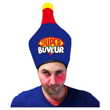 Chapeau "Super Buveur" - Taille Unique Chapeau "Super Buveur" - Taille Unique