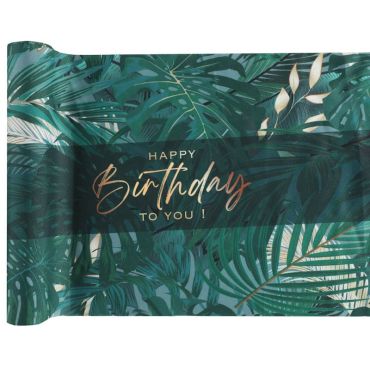 Utilisez ce chemin de table de 5 mètres de la collection Birthday Jungle pour votre table d'anniversaire | jourdefete.com Utilisez ce chemin de table de 5 mètres de la collection Birthday Jungle pour votre table d'anniversaire | jourdefete.com