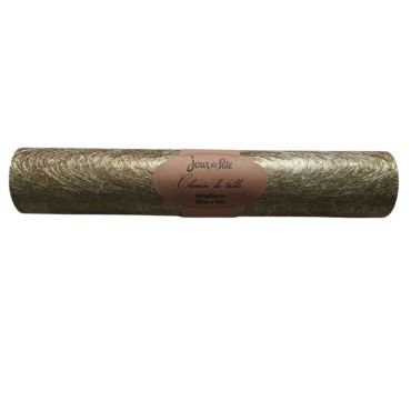 Chemin de table métallisé or 28 cm x 10 m pour décoration élégante de fête | jourdefete.com Chemin de table métallisé or 28 cm x 10 m pour décoration élégante de fête | jourdefete.com