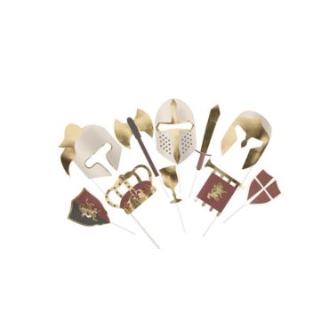 kit photobooth chevalier bordeaux 10 pieces | jourdefete.com