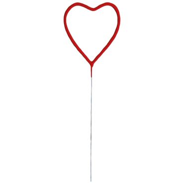 Cierge magique en forme de cœur rouge pour célébrations romantiques | jourdefete.com Cierge magique en forme de cœur rouge pour célébrations romantiques | jourdefete.com