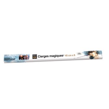 8 cierges magiques 45 cm | jourdefete.com 8 cierges magiques 45 cm | jourdefete.com