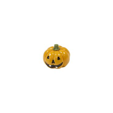 Citrouille en résine décorative avec visage souriant pour Halloween | jourdefete.com Citrouille en résine décorative avec visage souriant pour Halloween | jourdefete.com