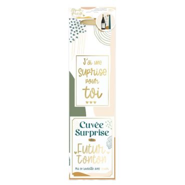Un beau kit pour bouteille qui va annoncer à votre frère qu'il va devenir tonton | jourdefete.com Un beau kit pour bouteille qui va annoncer à votre frère qu'il va devenir tonton | jourdefete.com