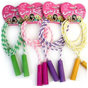 corde à sauter de 2,10 m couleur aléatoire | jourdefete.com corde à sauter de 2,10 m couleur aléatoire | jourdefete.com