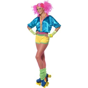 Costume Roller Girl Années 80 Femme Costume Roller Girl Années 80 Femme