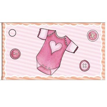 10 Étiquettes Baptême - Fille 10 Étiquettes Baptême - Fille