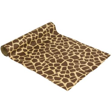 Chemin de table 28 cm x 3 M en suédine - Modèle girafe | jourdefete.com Chemin de table 28 cm x 3 M en suédine - Modèle girafe | jourdefete.com