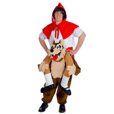 Déguisement Petit Chaperon Rouge et le Loup - Taille Unique Déguisement Petit Chaperon Rouge et le Loup - Taille Unique