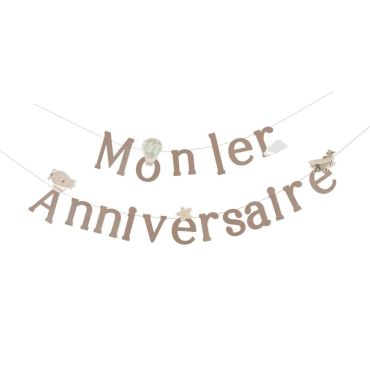Guirlande Mon 1er Anniversaire thème montgolfière pour fête bébé | jourdefete.com Guirlande Mon 1er Anniversaire thème montgolfière pour fête bébé | jourdefete.com