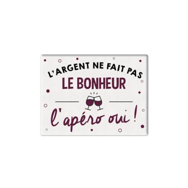 Un magnet idéal à poser sur le frigidaire, pour prouver que l'apéro fait le bonheur | jourdefete.com Un magnet idéal à poser sur le frigidaire, pour prouver que l'apéro fait le bonheur | jourdefete.com