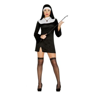 déguisement de bonne soeur robe courte | jourdefete.com