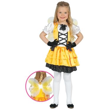 Un superbe déguisement de papillon jaune pour une jeune fille | jourdefete.com
